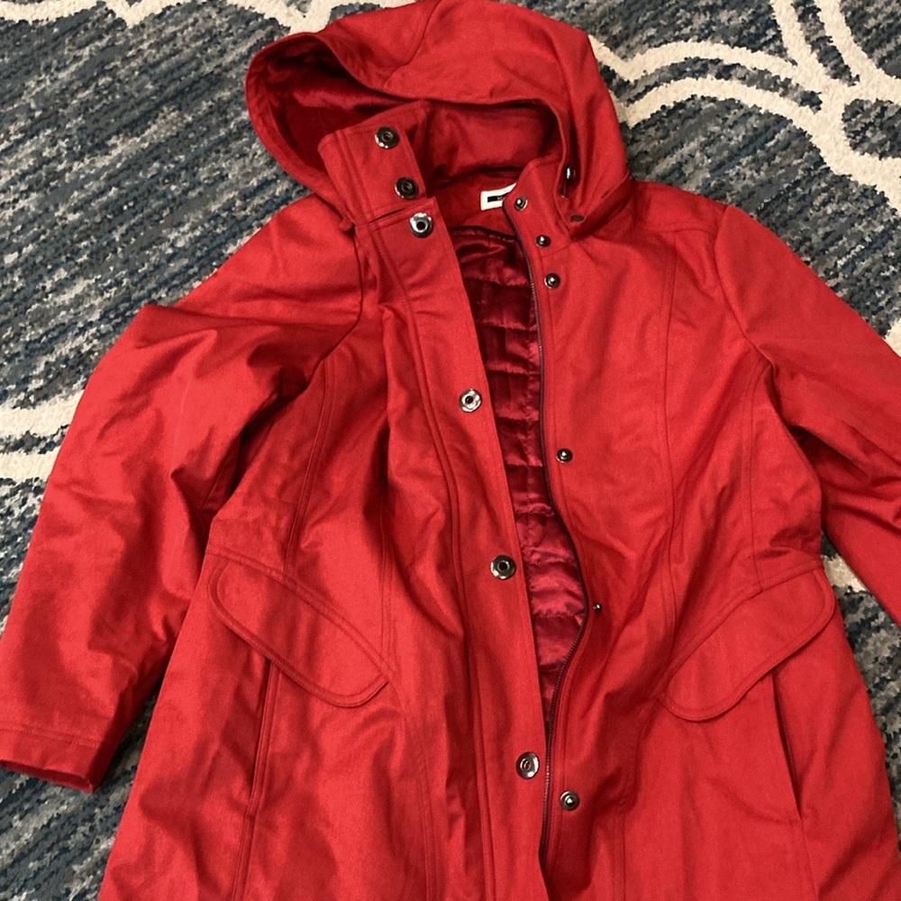 Kristen Blake Vibrant Red Outerwear
